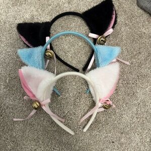 Set of 3 Cat Ears